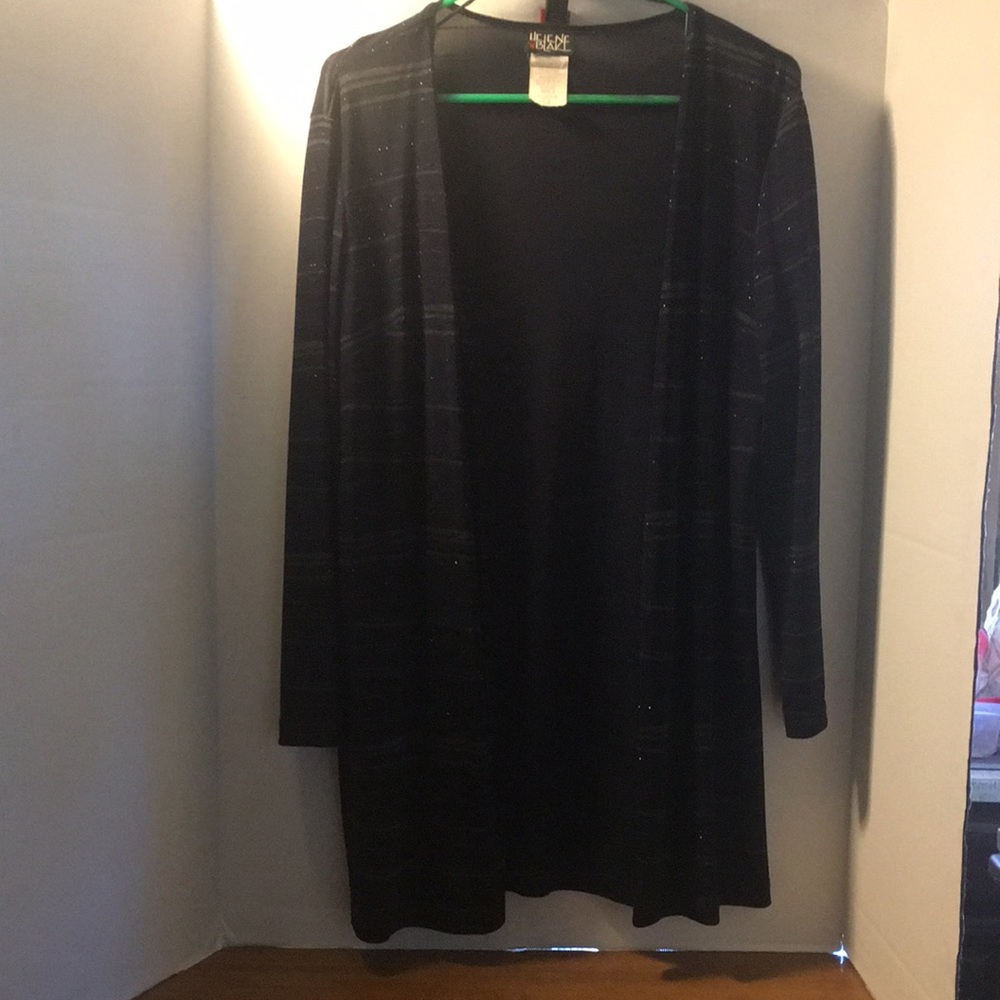 HELEN BLAKE VINTAGE 90s OPEN FRONT CARDIGAN LONG SLEEVE SIZE 8.